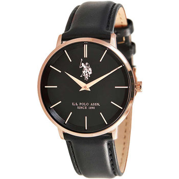 U.S.POLO Miller Black Leather