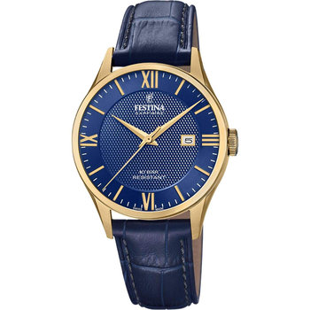 FESTINA Blue Leather Strap