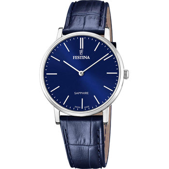 FESTINA Blue Leather Strap