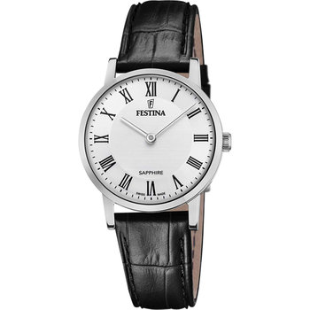 FESTINA Ladies Black Leather