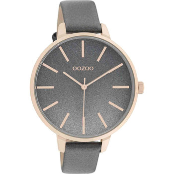 OOZOO Timepieces Grey Leather