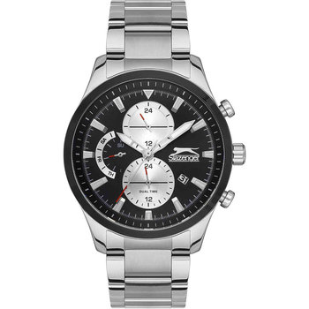 SLAZENGER Dual Time Silver