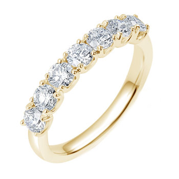 18ct Gold Eternity Ring with Diamond SAVVIDIS (No 55)