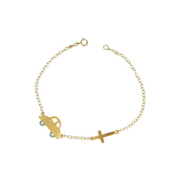 14ct Gold Kids Bracelet by Ino&Ibo