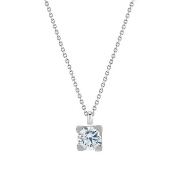 18ct White Gold Necklace with