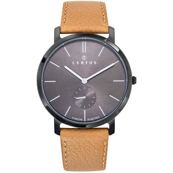 CERTUS Brown Leather Strap