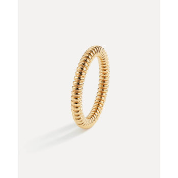 Δαχτυλίδι ALEYOLE Circuit Gold Ring (No 12)
