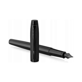 PARKER IM Core Metallic Black BT Fountain Pen (Medium)