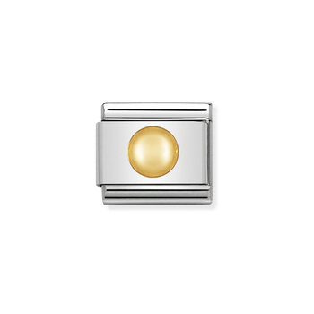 NOMINATION Link DOT made of Stainless Steel and 18ct Gold