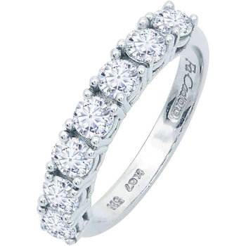 Ring Half Eternity 14ct White