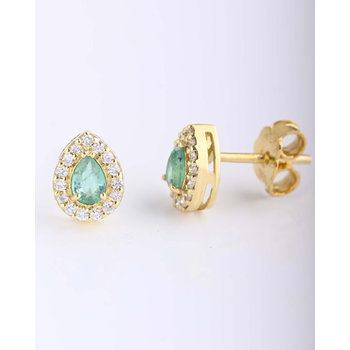 18ct Gold Earrings with