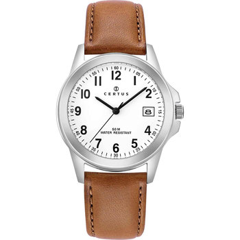 CERTUS Brown Leather Strap