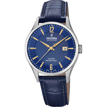 FESTINA Blue Leather Strap