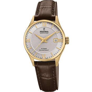 FESTINA Brown Leather Strap