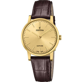 FESTINA Brown Leather Strap