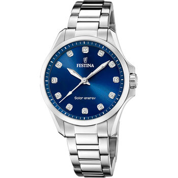 FESTINA Crystals Solar Silver