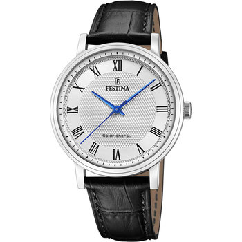 FESTINA Solar Black Leather