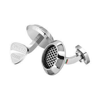 DUCATI CORSE Passione Stainless Steel Cufflinks