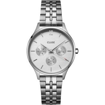 CLUSE Minuit Silver Stainless Steel Bracelet