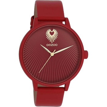 OOZOO Timepieces Red Leather