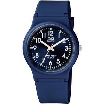 Q&Q Watch Blue Plastic Strap