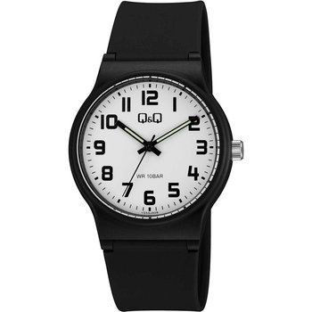 Q&Q Watch Black Plastic Strap