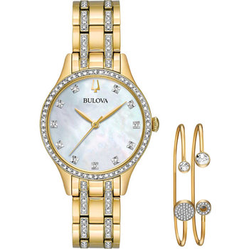 BULOVA Crystal Swarovski Gold