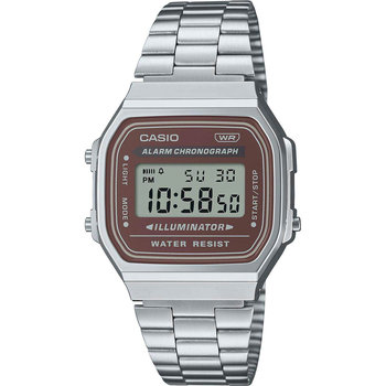 CASIO Vintage Chronograph Silver Stainless Steel Bracelet