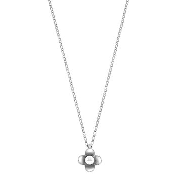 VOGUE Flower Sterling Silver Necklace