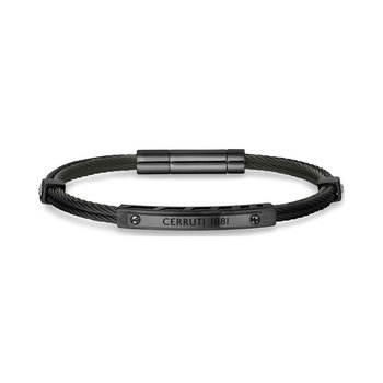 CERRUTI D Cable Stainless Steel Bracelet