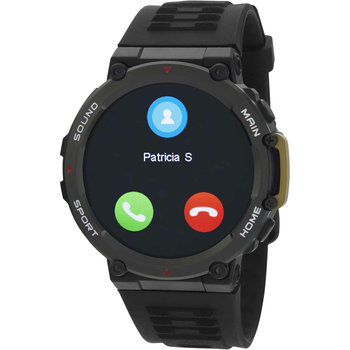 MAREA Smartwatch Black Rubber