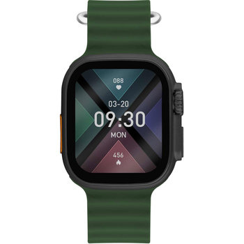 LEE COOPER Square Edge Plus Smartwatch Green Plastic Strap