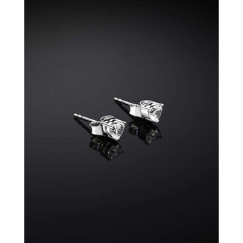 CHIARA FERRAGNI Silver Collection Sterling Silver Earrings with Zircons