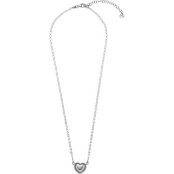 BREEZE Rhodium Plated Sterling Silver Necklace