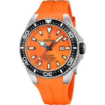 FESTINA Orange Rubber Strap