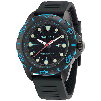 NAUTICA NSR Black Silicone