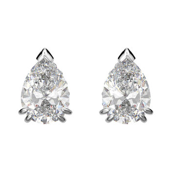 SWAROVSKI White Millenia stud