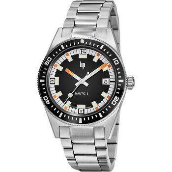 LIP Nautic 3 Automatic Silver