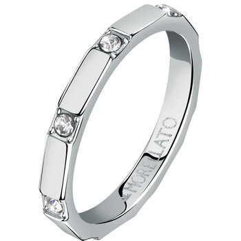 MORELLATO Motown Stainless Steel Ring with Crystals (No 25)