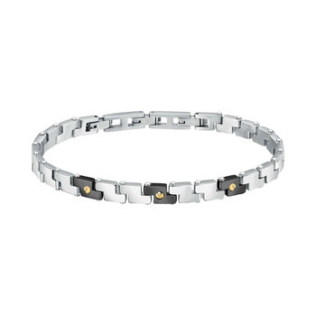 MORELLATO Gold Stainless Steel and 18ct Gold Bracelet