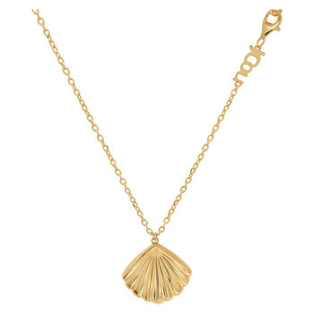 JCOU I Sea You 14ct Gold-Plated Sterling Silver Necklace