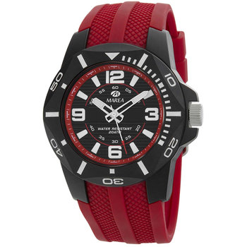 MAREA Red Silicone Strap