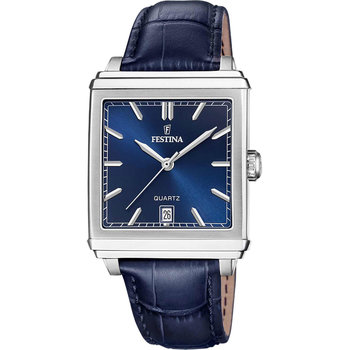 FESTINA Blue Leather Strap