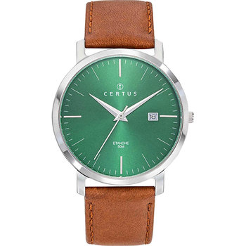 CERTUS Brown Leather Strap