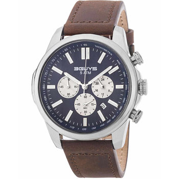 3GUYS Chronograph Brown