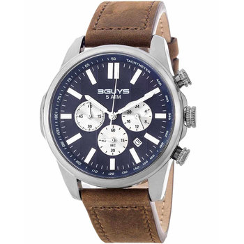 3GUYS Chronograph Brown