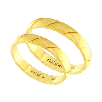 9ct Gold Wedding Rings by