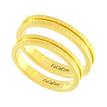 9ct Gold Wedding Rings by