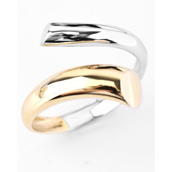 14ct Gold and White Gold Ring
