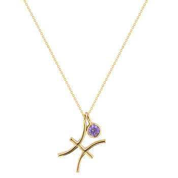 Necklace Zodiac Pisces in